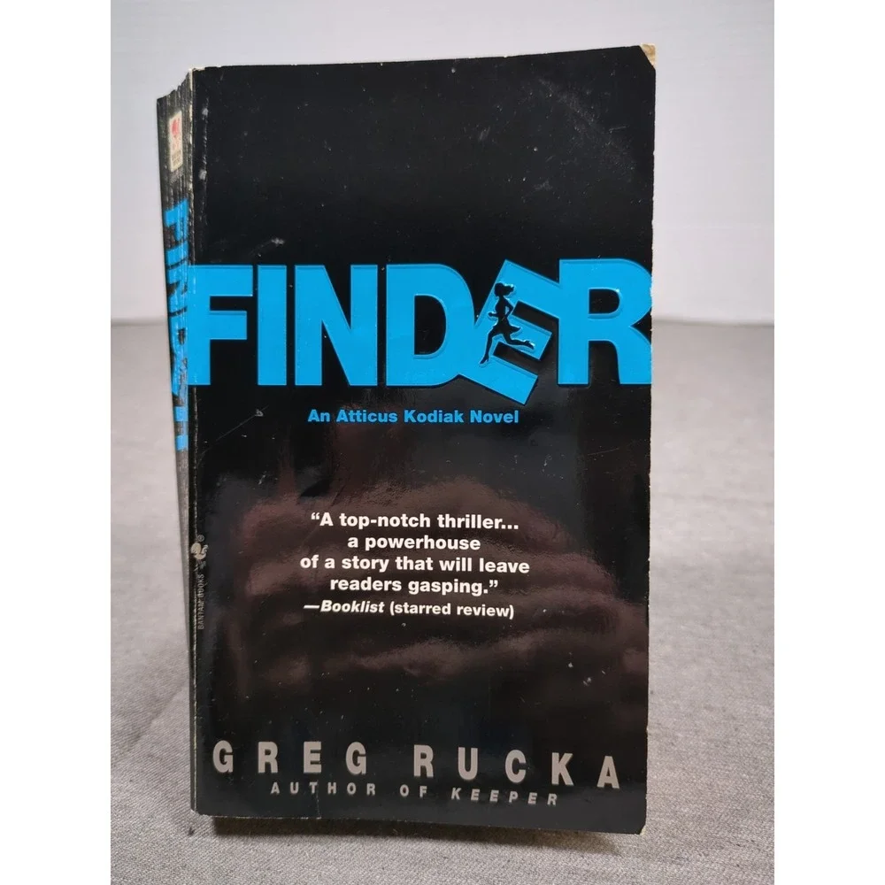 1998 Finder Greg Rucka‎ Atticus Kodiak 2 Vintage Bantam Mass Market Paperback